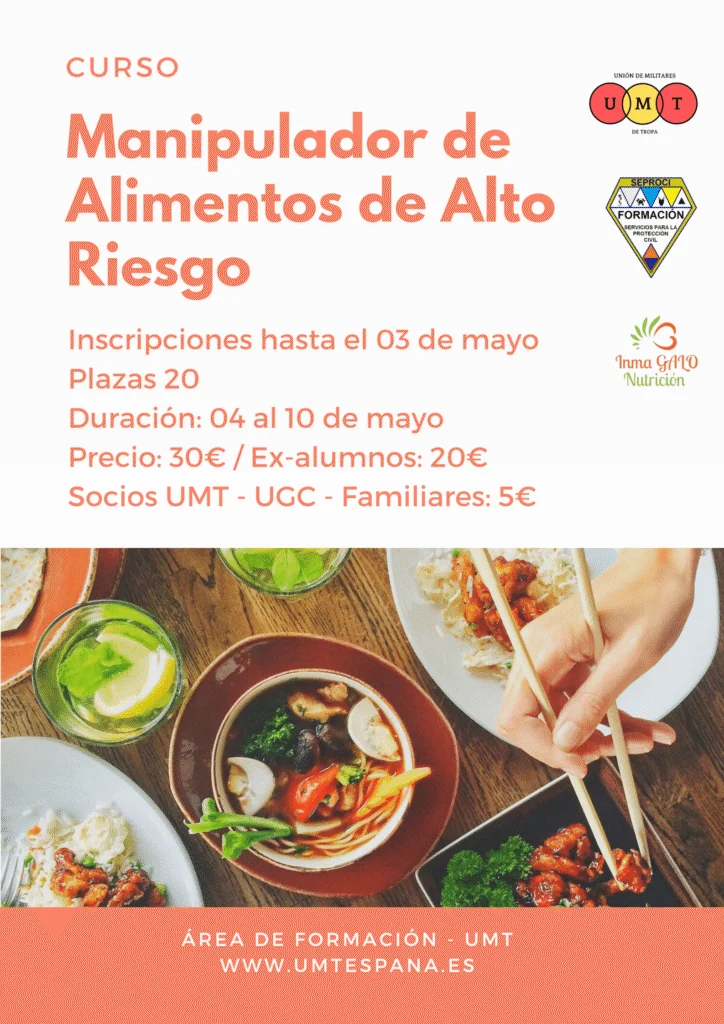 Curso Manipulador Alimentos Multisectorial