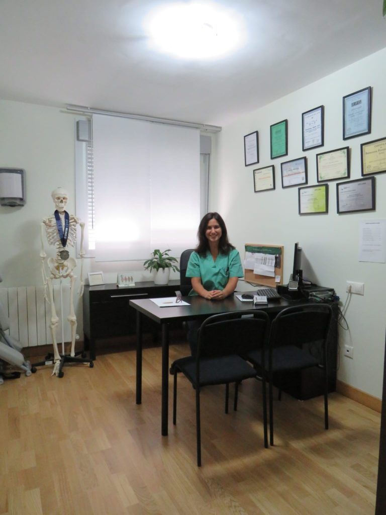 María en la mesa
