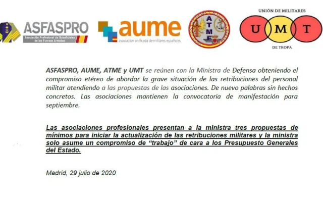Nota de Prensa Conjunta.