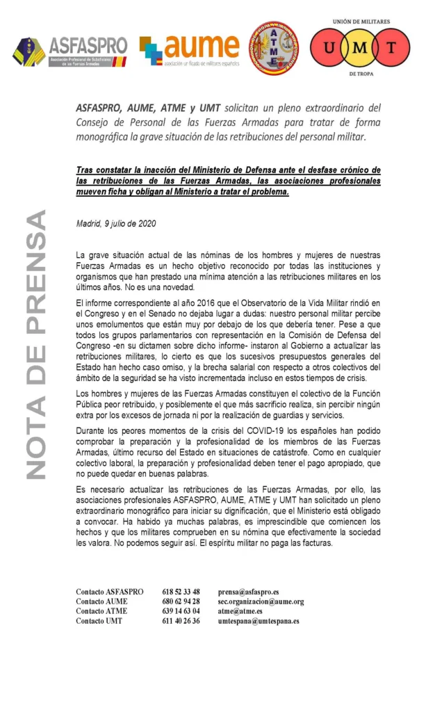 Por unas Retribuciones Justas