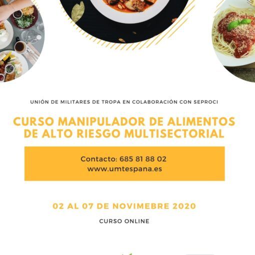 Curso Manipulador de Alimentos Multisectorial