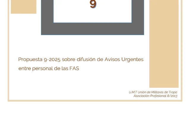 Propuesta UMT 09 2025 sobre difusión de avisos Web