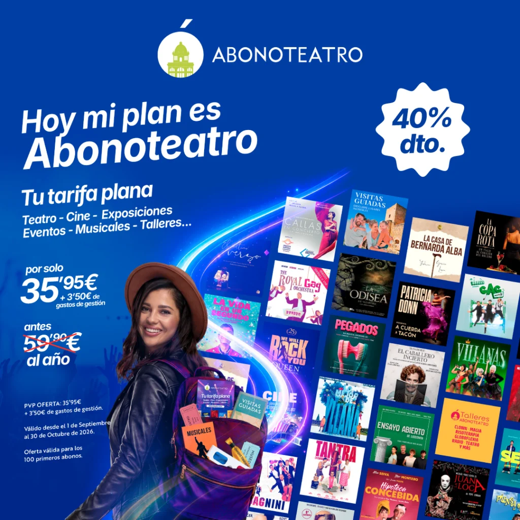 ¡UMT TE ACERCA LA CULTURA CON UNA SUPER-OFERTA DE ABONOTEATRO!
