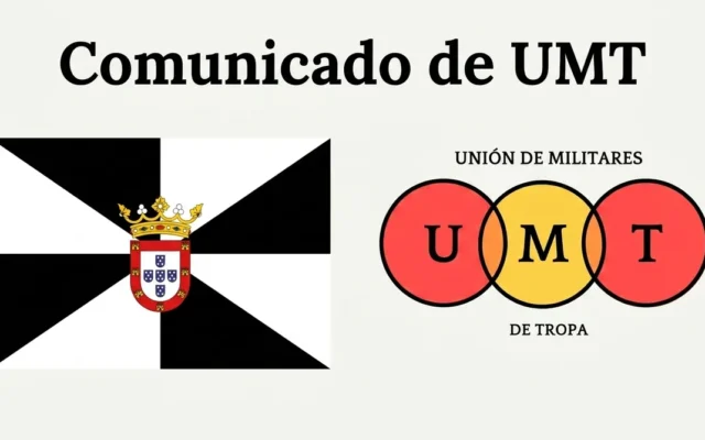 La Unión de Militares de Tropa quiere manifestar su apoyo al pueblo de Ceuta ante los graves acontecimientos que atraviesa la ciudad