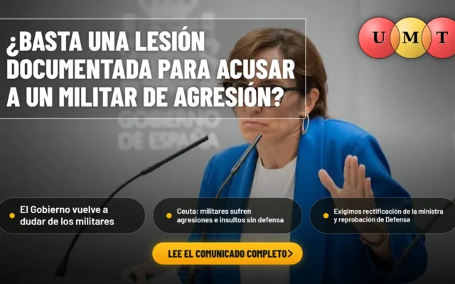 OTRO ATAQUE DESDE EL GOBIERNO A LOS MILITARES QUE SIRVEN EN CEUTA