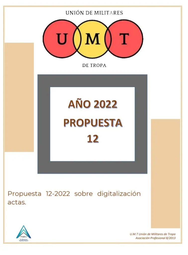 Propuesta UMT 12-2022 sobre digitalización actas.