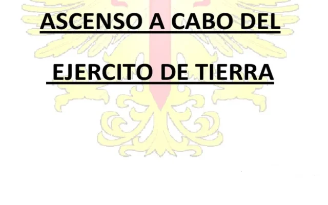 Temario de ascenso a cabo del Ejército de Tierra: descarga en PDF y cómo prepararlo